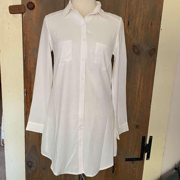 Grace Karin Button Up Shirt Dress with Pockets! - Picture 1 of 6